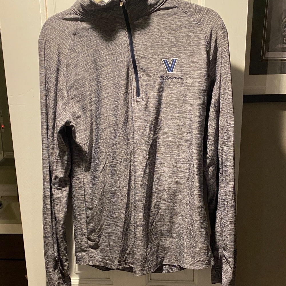 Colosseum Gray Zip Up Women's Top